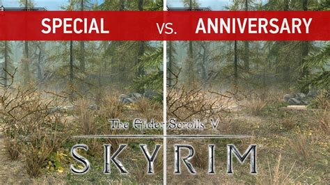 skyrim special edition vs anniversary edition